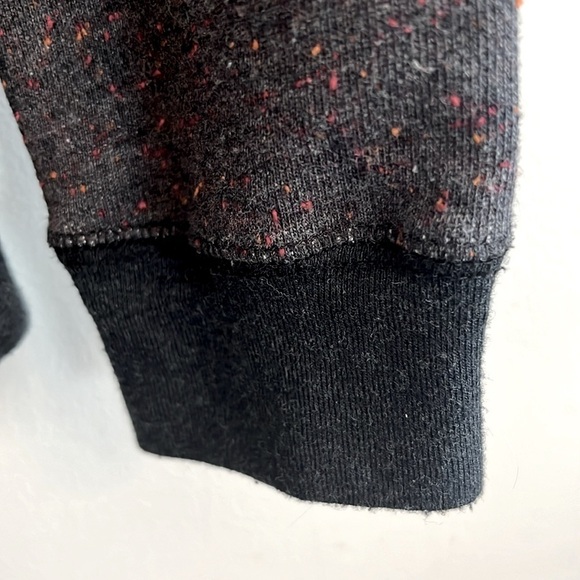 ROOTS Canada XS Cardigan Fleece 4 Button Up Long Sleeve navy speckle - Picture 6 of 9